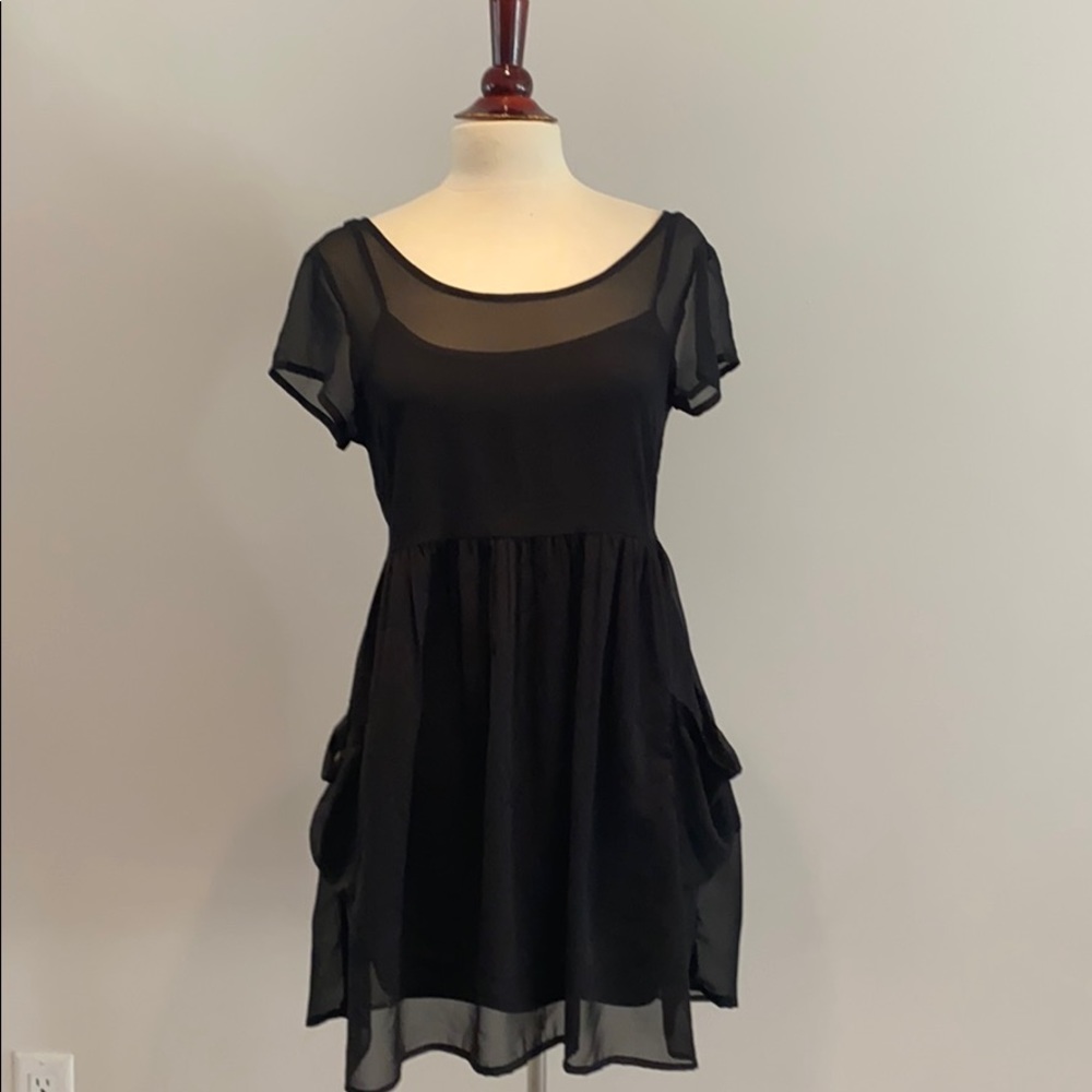 Nordstrom ‘Land of Gipsies’ black dress